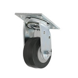 Genie Lift Part # 57736GT - CASTER,PL,SW, 4 X 2 (DRK GRAY), EA