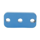 Genie Lift Part # 58592GT - PLATE,HOSE ROUTG,BULKHEAD(PTD), EA