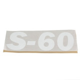 Genie Lift Part # 62077GT - DECAL,COSMETIC,S60, EA