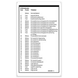 Genie Lift Part # 65053SWGT - DECAL, LABEL, FAULT CODES, EA