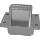 Genie Lift Part # 73730GT - CONN, RECEP, 12 WAY, DEUTSCH, DT, GRAY/FLANGE, EA