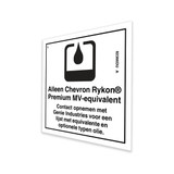 Genie Lift Part # 82366DUGT - DECAL, LABEL, CHEVRON RYKON, DUTCH, EA