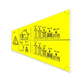 Genie Lift Part # 82789GT - DECAL,SYM-MAXCAP CE GS3246, EA