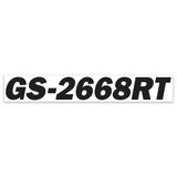 Genie Lift Part # 97728GT - DECAL,COSMETIC,GS2668 BLACK, EA
