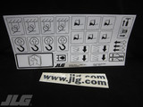 JLG Part # 2901692 | KIT,DECAL MASTER, EA