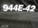 JLG Part # 1706105 | DECAL, 944E-42 MODEL NUMBER, EA