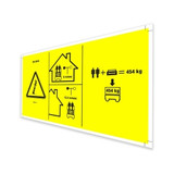 Genie Lift Part # 228939GT - DECAL,SYM MAX CAP 454 KG,CE, EA