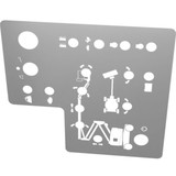 Genie Lift Part # 1253845GT - DECAL,GROUND CONTROL BOX Z62, EA