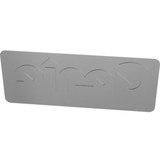 Genie Lift Part # 1254595GT - DECAL,COSMETIC,GENIE DOMED,BLK/SILVER 2.5, EA
