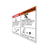 Genie Lift Part # 1259709GT - DECAL,2 DECAL COMBO, EA