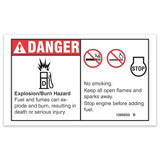 Genie Lift Part # 1266650GT - DECAL,DANGER,NO SMOKING, EA
