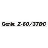 Genie Lift Part # 1269259GT - DECAL, COSMETIC, GENIE Z-60/37DC, EA