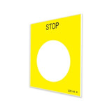 Genie Lift Part # 226144GT - DECAL,ESTOP,PCON,SHIPYARD, EA