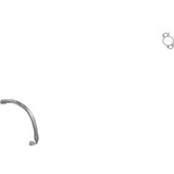 Genie Lift Part # 49163-1245GT - HOSE ASSY,1/4,90 FEM,STR FEM, EA