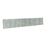 Genie Lift Part # 09.4618.1618GT - DECAL,COSMETIC GTH-1544, EA