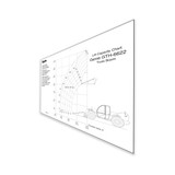 Genie Lift Part # 117427GT - LOAD RNG DECAL,6622 TRUSS BOOM, EA