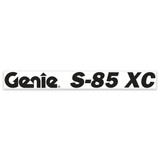 Genie Lift Part # 1282402GT - DECAL, BOOM, GENIE S-85 XC, BLK, EA