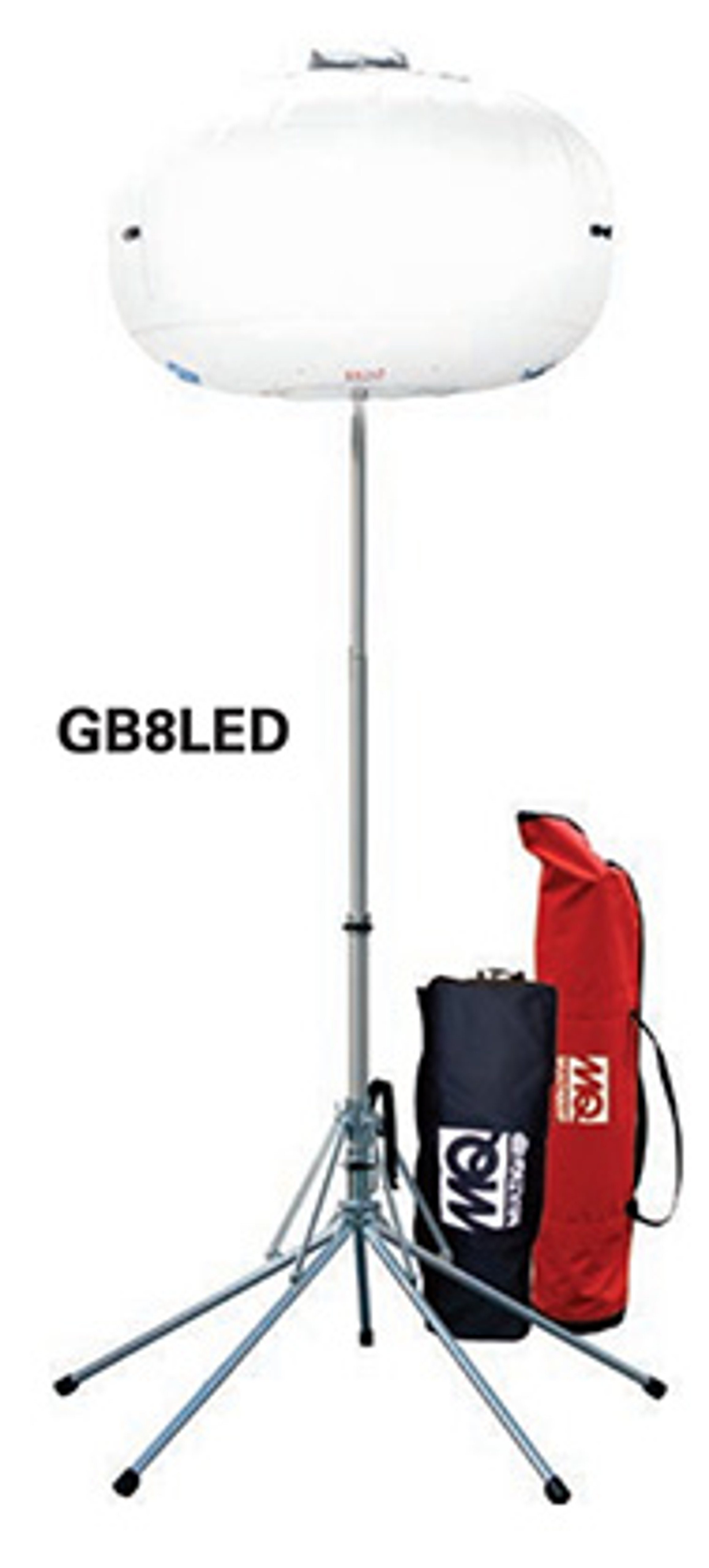 Multiquip GloBug GB8LED 800w Led, Diffuser Balloon Light, Pentapod