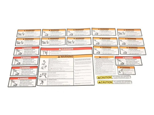 JLG Part # 1001232172 | INSTALL,KIT DECAL (ANSI), EA