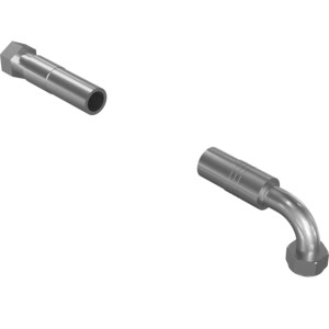 Genie Lift Part # 04.0605.1818GT - HOSE R4 X 1-1/4 2050 SF 1" 11/16-12  F90 1 11/16"-12, EA