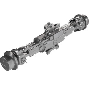 Genie Lift Part # 09.4632.0114GT - AXLE, FRONT 223/10065352, EA