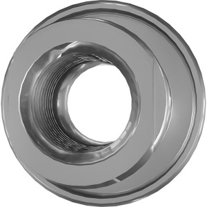 Genie Lift Part # 120358GT - FITTING,BULKHEAD,1.0X3/8NPT, EA