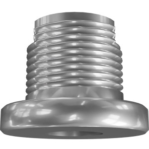 Genie Lift Part # 120358GT - FITTING,BULKHEAD,1.0X3/8NPT, EA