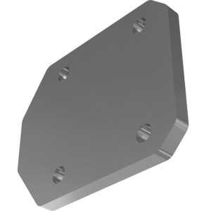 Genie Lift Part # 1253505GT - PLATE,SWAY CYL MOUNT BASE, EA