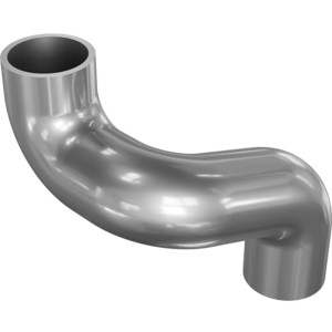 Genie Lift Part # 1261243GT - HOSE,3" ID FORMED INTAKE, EA