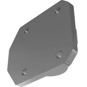 Genie Lift Part # 1263582GT - WELDMENT, MOUNT, LOCK CYL, EA