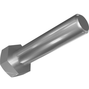 Genie Lift Part # 1264361GT - SCREW,HHC,M8-1.25X35,DIN933,10.9,ZAB, EA