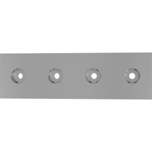 Genie Lift Part # 1273221GT - WEAR PAD,10 X 3 X .75 W/NUTS, EA