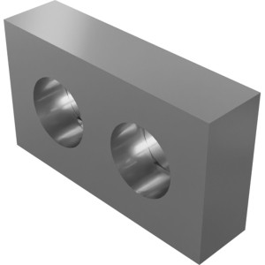 Genie Lift Part # 1277015GT - WEAR PAD,3.5X2X.875 W/NUTS, EA