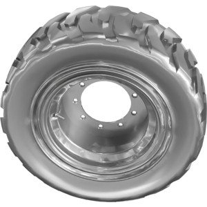 Genie Lift Part # 1279194GT - ASSY,TIRE AND WHEEL,NM FOAM,RR, EA