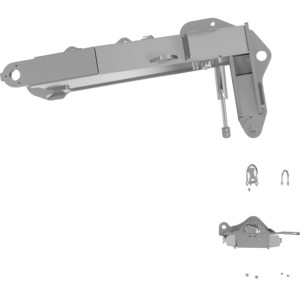 Genie Lift Part # 1280315GT - ASSY,SX-105 XC AXLE AND YOKE, RFLR, EA