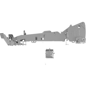 Genie Lift Part # 1280709GT - CLAMP, HOSE, DOUBLE BOLT, 20, EA