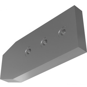 Genie Lift Part # 1281475GT - WEAR PAD,7 X 3 X.75 W/NUTS, EA