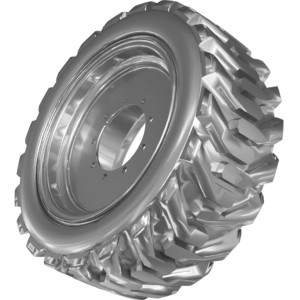 Genie Lift Part # 1283706GT - ASSY, WHEEL/TIRE, RT FOAM, 315/55D20-12 PLY, RH, EA