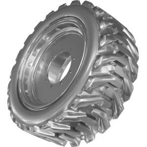 Genie Lift Part # 1283707GT - ASSY, WHEEL/TIRE, RT NM FOAM, 315/55D20-12 PLY, LH, EA