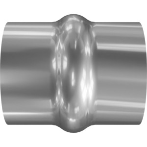 Genie Lift Part # 1285481GT - COUPLER, 2.00", HUMP, LT SILICONE, BLUE, EA