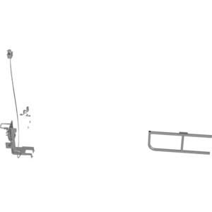 Genie Lift Part # 1287325GT - WLDMT,ENTRY SIDERAIL,LT, EA