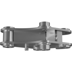 Genie Lift Part # 1288386GT - ASSY,JIB BELLCRANK WITH BEARINGS, EA