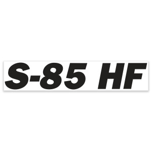 Genie Lift Part # 1288852GT - DECAL, CHASSIS, S-85 HF, BLK, EA