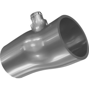 Genie Lift Part # 1289853GT - HOSE,REDUCER,OFFSET,TURBO INLET, DEUTZ 2.9L, EA
