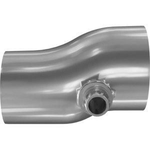 Genie Lift Part # 1289853GT - HOSE,REDUCER,OFFSET,TURBO INLET, DEUTZ 2.9L, EA