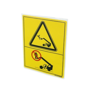 Genie Lift Part # 09.4618.0926GT - DECAL NO RIDERS, EA