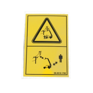 Genie Lift Part # 09.4618.1782GT - ELECTROCUTION HAZARD, EA
