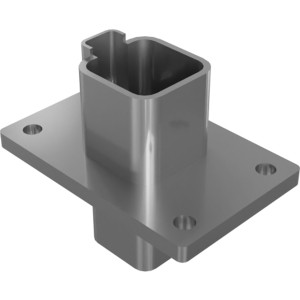 Genie Lift Part # 1287878GT - CONN,RECPT 6WAY, DT, W/FLANGE, EA