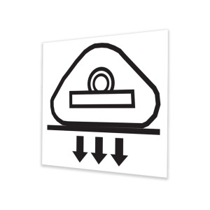 Genie Lift Part # 1289514GT - DECAL, WHEEL LOAD S60XC TRAX, EA