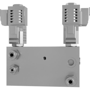 Genie Lift Part # 1293886GT - MANIFOLD,JIB, 24V RJ W/ FITTINGS, EA